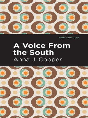 cover image of A Voice From the South